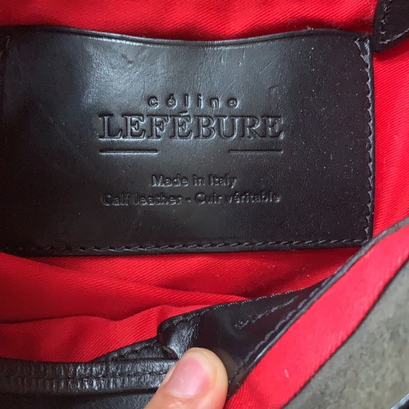 Celine Lefebure leather Bucket bag - Picture 5 of 5